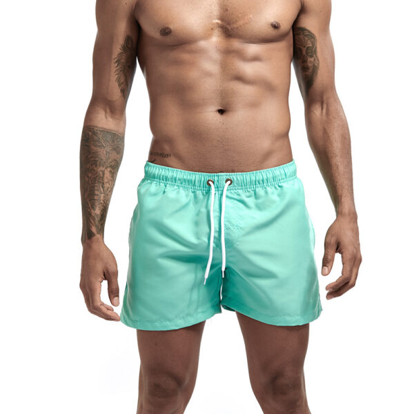 Three-point Beach Pants Fashion Multicolor Straight Loose Sports Shorts - Image 3