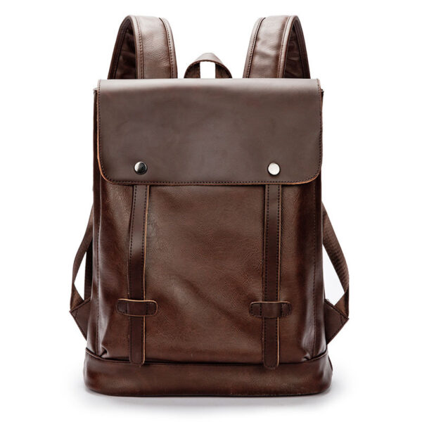 Backpack College Wind Leather - Image 3